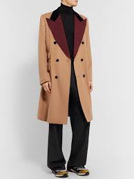 The camel hair sport coat is definitely one of their favorites especially for men around the world. Gucci Velvet And Twill Trimmed Double Breasted Camel Hair Coat Men Brown It 54 Editorialist
