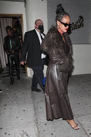 And a$ap rocky close by her side points to all signs they're an item. See Photo Of Rihanna And A Ap Rocky On Date In Matching Leather Outfits