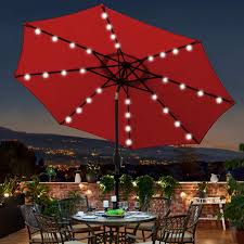 The only question remaining is which type of patio umbrella this 11 ft umbrella is enough to shade a double lounger setup or a small seating area with a table and chairs around it. The 10 Best Patio Umbrellas For Your Outdoor Space Real Simple