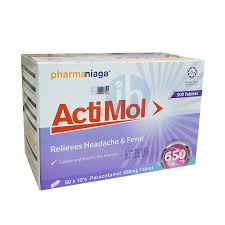 Paracetamol is an analgesic and antipyretic agent. Pharmaniaga Actimol Paracetamol 650mg 50 X 10 S Shopee Malaysia