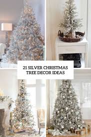 Silver Christmas Tree Decor Ideas Cover Silver Christmas Tree Christmas Tree Topper Decorations Silver Christmas Tree Decorations
