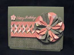 Through canva, you can customize card templates, shop for complementary paper stock and finish to make sustainable choices easy for our creative community, we're planting a tree for every print order placed. Cc130 Sc148 Wt106 Guava Dahlia By Shadow Mill Cards And Paper Crafts At Splitcoaststampers Fancy Fold Cards Card Patterns Folded Cards