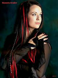 Manuela Kraller, former lead singer of Xandria