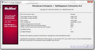 Using the dat package installer (xdat file) 1. Descargar Mcafee Virusscan Enterprise 8 8 P16 Full Gratis