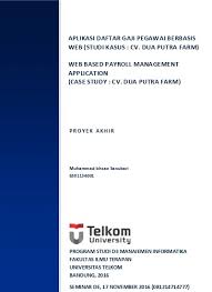 Adapun anggaran rp 3 triliun ini kompensasi untuk pln. Top Pdf Aplikasi Berbasis Web Untuk Menampilkan Informasi Gaji Pegawai Pt Pln Distribusi Jawa Barat Dan Banten 123dok Com