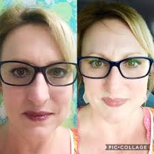 Pictures of glitter difference under colour and lights