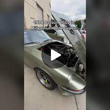 Image result for Jade Green 1959 Datsun