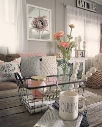 Love The Pink Accents Farm House Living Room Modern Farmhouse Living Room Decor Farmhouse Decor Living Room