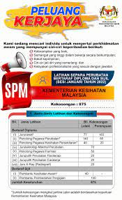 Semakan juga boleh dilakukan melalui portal spa pada bulan oktober bagi sesi kemasukan januari dan bulan april bagi sesi. Permohonan Latihan Separa Perubatan 2022 Online Diploma Dan Sijil