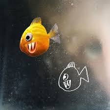 It's truly your child's imagination come to life. Dad Photoshops Kids Drawings As If They Were Real And It S Terrifyingly Funny Drawings Weird Looking Animals Animal Drawings