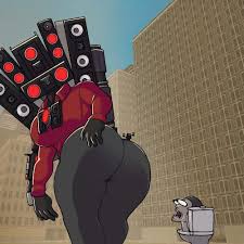 Thicc and big boobs female Titan Speakerwoman (quackanz2) [Skibidi Toilet]  – XYZ Porn Comics