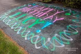 Outdoor Fun With Spray Chalk In 2020 Birthday Wishes For Daughter Spray Chalk Happy Birthday Daughter