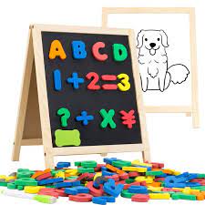 Star right makes it easy to have fun on the go! Innocheer Magnetic Letters And Numbers With Easel For Kids 133 Pieces Alphabet Magnets Educational Dry Erase Board Whiteboard Amp Chalkboard For Toddlers Writing Amp Drawing Walmart Com Walmart Com