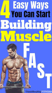 This minimal amount of home gym equipment gives you everything you need for a massive gain of strength and muscle. How To Build Muscle Fast In 4 Easy Steps Build Muscle Fast How To Get Abs Build Muscle