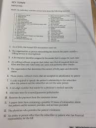 Maybe you would like to learn more about one of these? Key Terms To Hog Ho Matching Match The Definition With The Correct Term From The Following Homeworklib