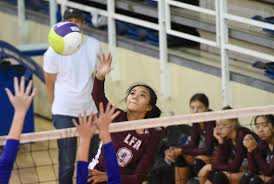 Little Flower Power Lfa S Flying Angels Make A Quick Rise To The Top Of B C Girls High School Volleyball World Varsity Letters