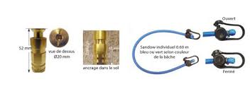 Sandow bâche hiver version piton escamotable. Artic Couverture Pour Protegez Votre Piscine L Hiver Piscine Center Net