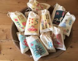 12 Days Of Christmas Holiday Bags Gift Set Of 12 Cotton Drawstring Gift Basket Ideas Bags Stocking Stuffers 4x6 5x7 6x8 7x9 7x11 Advent Calendars For Kids Christmas Bags Advent Calendar Kit