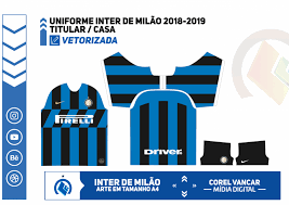 Performance com absorção de suor. Uniforme Inter De Milao 2019 2020