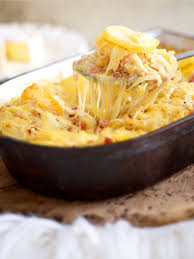 Cremiger Kartoffelauflauf Mit Raclette Rezept Lecker Rezepte Lecker Kartoffelauflauf