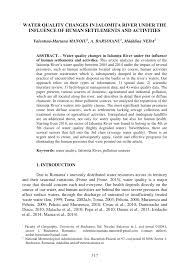 Aici găsiți cea mai completă bază de date și cele mai bune motoare de căutare pentru codurile poștale din românia puteți căuta un cod poștal în funcție de adresă, sau puteți căuta o adresă după codul poștal. Pdf Water Quality Changes In IalomiÅ£a River Under The Influence Of Human Settlements And Activities