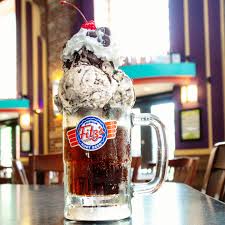 Introducing the Trouble Float. Fitz's Draft Root Beer topped with moose  tracks 🐾 ice cream, chocolate hard shell, whipped cream, mini peanut  butter cups, and a cherry 🍒