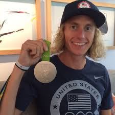 Watch: Evan Jager Shows Off His Silver Medal...And That Hair Tie