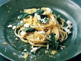 Linguine With Lemon Feta And Basil Recipe Gordon Ramsay Recipe Pasta Dishes Linguine