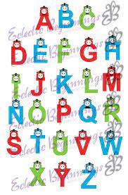 Crosby (from toy trains of . Happy 2015 Sale Alphabet Png Digital File By Eclecticbeginnings Manualidades Letras Decoradas Cajas