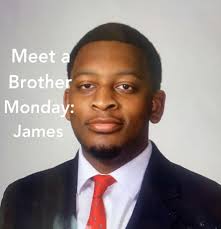 Meet James Rwamakuba: James is from Binghamton NY, he's 22, he rushed in  Fall'22. Fun fact: James is the youngest of 5 siblings. “ When I  transferred to SUNY Oswego I felt