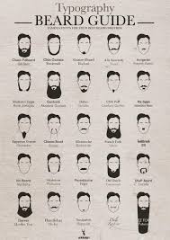 the stages of your beard as represented by fonts pic