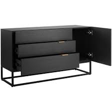 Wooden sideboard all our sideboards are built to the highest standards and use solid hardwood (oak, mango or painted hardwood) throughout, even the bases, backs, and drawers. Temple Webster Emil 3 Drawer Sideboard