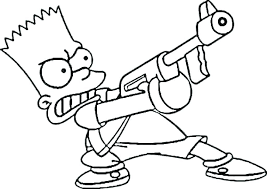 Click the download button to see the full image of supreme coloring pages. Supreme Bart Simpson Coloring Pages Novocom Top
