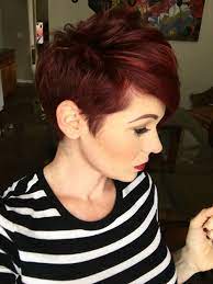 Side View Of Pixie Kurzhaarfarben Haarfarben Frisuren
