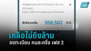 กระทรวงการคลังยังไม่มีแผนขยายวงเงินใช้จ่าย คนละครึ่ง เฟส 2 จากเดิม 3,500 เป็น 5,000 บาท และคาดว่าหลังวันที่ 14 ม.ค.นี้จะได้ข้อสรุปเปิดลงทะเบียนรอบ. à¸¥à¸‡à¸—à¸°à¹€à¸š à¸¢à¸™ à¸„à¸™à¸¥à¸°à¸„à¸£ à¸‡ à¹€à¸Ÿà¸ª 2 à¹€à¸ à¸­à¸š 2 à¸Š à¸§à¹‚à¸¡à¸‡ à¹€à¸«à¸¥ à¸­à¹„à¸¡ à¸– à¸‡à¸¥ à¸²à¸™à¸ª à¸—à¸˜ Pptvhd36