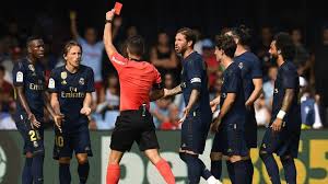 8:00pm, sunday 16th february 2020. Celta Defied By 10 Man Real Madrid In Balaidos As Com
