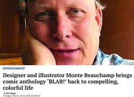 A big BLAB! thank you to Rick Kogan for this Sunday's feature in The…