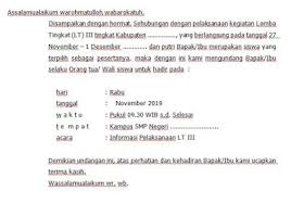 Adapun anda bisa mendownloadnya melalui link yang sudah kami sediakan di bawah ini. Surat Undangan Pemberitahuan Lomba Tingkat Lt Kepramukaan Sarjana Muda