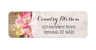 Rustic Wood Painted Pink Hibiscus Flower Country Label Zazzle Com Wood Gifts Hibiscus Rustic Gifts