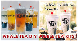All served up with liho's iconic golden pearls, there are options like milk tea with golden pearls for the original experience, black tea oat latte if you're lactose intolerant, and the newly added brown sugar golden pearl set if. The Whale Tea Has Diy Bubble Tea Kits For A Stay Home Bbt Fix Laptrinhx News
