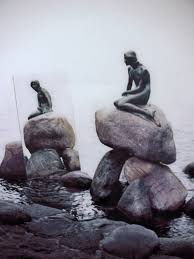 The little mermaid is a bronze statue by edvard eriksen, depicting a mermaid becoming human. The Little Mermaid Statue Wikiwand