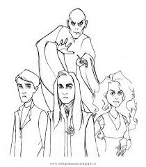 Impara a disegnare harry e i personaggi Disegno Voldemort 2 Personaggio Cartone Animato Da Colorare