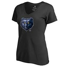 The mascots of march madness 2013 collected wisdom: Womens Fanatics Branded Black Memphis Grizzlies Midnight Mascot V Neck T Shirt