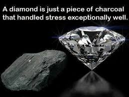 A coal when kept under tremendous pressure turns into a diamond, and both are nothing but carbon. Pin By Django Freeman On Random Words Inspirational Quotes Quotes
