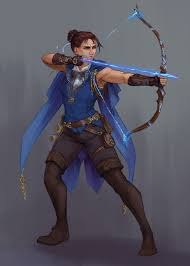 We Are Mercenaries — darantha: An arcane archer for this weeks sketch...