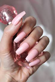 Black And Light Pink Acrylic Nails Press On Light Pink Nails Fake Coffin Stiletto Round Square Nails Light Pink Nails Round Square Nails Pink Nails