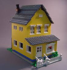 Yellow Farmhouse Lego House Cool Lego Creations Lego Creations