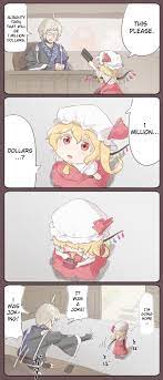 Inflation has hit Gensokyo hard : rtouhou