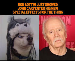 Discussion about a photo from The Thing movie