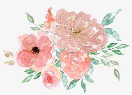 Download 1 Bouquet Watercolor Flowers Clipart Free Png Image Transparent Png Free Download On Seekpng
